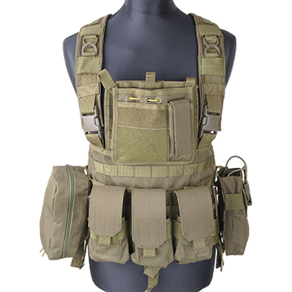 Vesta taktick-E Chest Rig Strike ZELEN-+